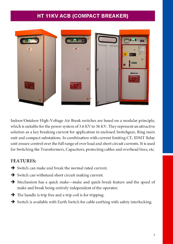 11kv Ht Ccb ( Ht Air Circuit Breaker)