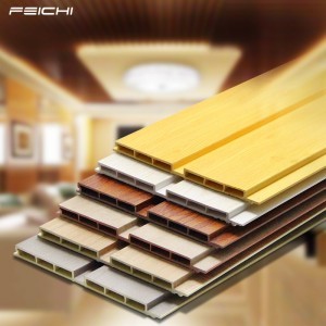 Customized Chinese Linyi Iceiling Cladding For Indoor Place Wpc Wall Panel