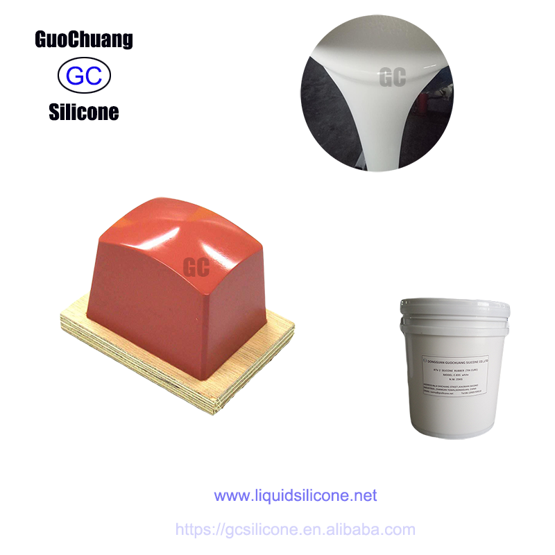 Translucent Platinum Cure Silicone Rubber For Printing Pad Making