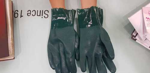 रबर ग्रीन पीवीसी 10",12", 4" हाथ के दस्ताने