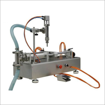 Semi Automatic Liquid Filling Machine - Stainless Steel, Variable Capacity & Speed | Accurate Filling, Durable Design, Energy Efficient, Low Maintenance