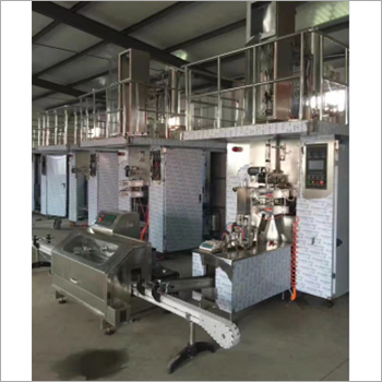 Aseptic Carton Filling Machine - Electric Powered, Low Noise and Vibration Operation | Efficient Filling for Juice, Soyamilk, and Milk Beverages, Easy Functionality