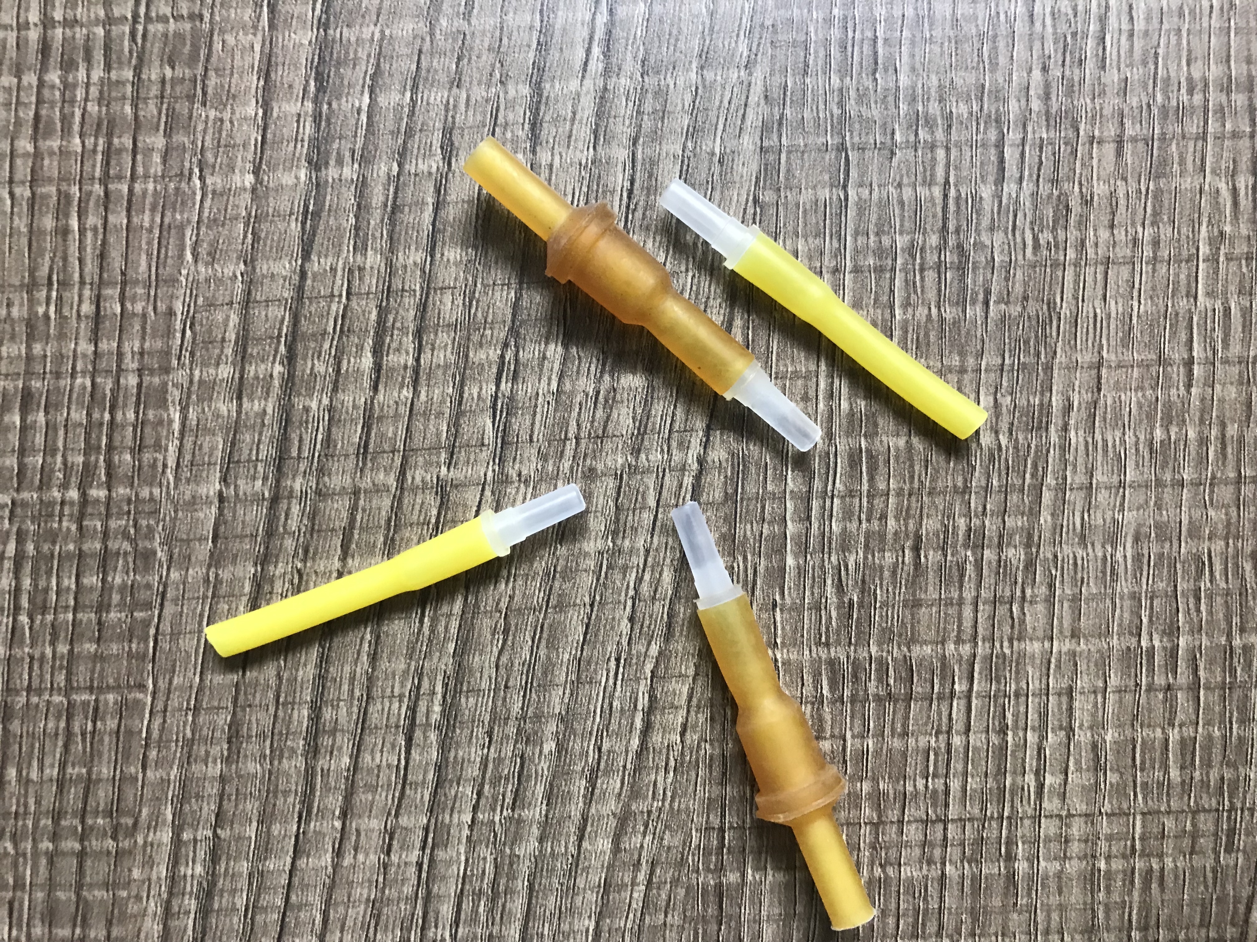 Adaptor Pp - Plastic Injection Molded, Transparent Male Fitting With Multiple Cavities, Best Precision For Medical Devices