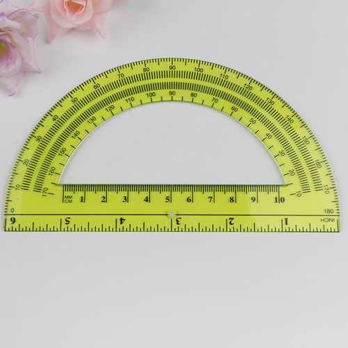 ग्रीन सिंगल-होल प्रोट्रैक्टर