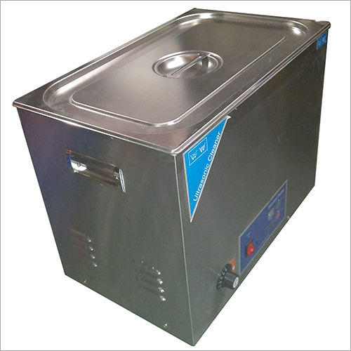 Dental Jewellery Ultrasonic Cleaner Machine - Metal Build, 220-240 Volt Voltage | Precision Cleaning with Strong Vibrations and Convenient Ball Valve