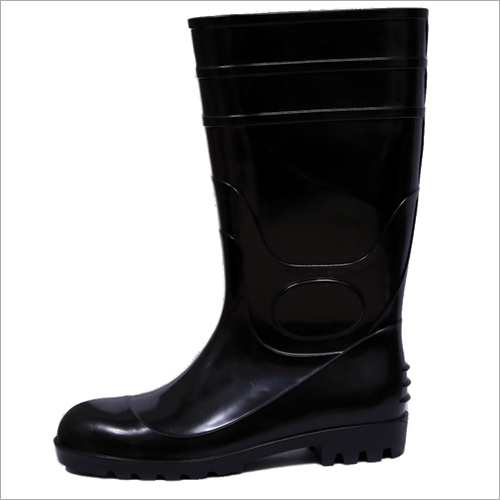 गमबूट्स नी लेंथ स्टील टो कैप बूट