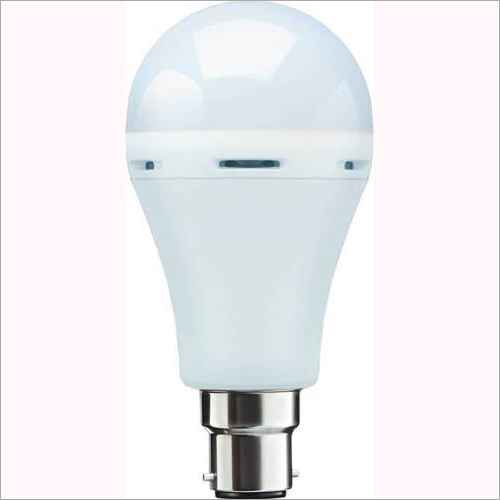 20W Rechargeable LED Bulb - Round Base Type B22/E27, Cool White 5000-6500K Aluminum Body, 700 Lumen Output, 120° Beam Angle, 2 Year Warranty