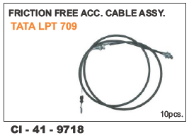 Friction Free Cable Assy Tata Lpt 709 - 4 Wheeler Design | Warranty Included, Engineered for Smooth Performance and Durability