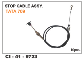 Stop Cable Assy Tata 709 - 4 Wheeler Compatibility | Warranty Included, Engineered for Reliable Performance and Enhanced Vehicle Control