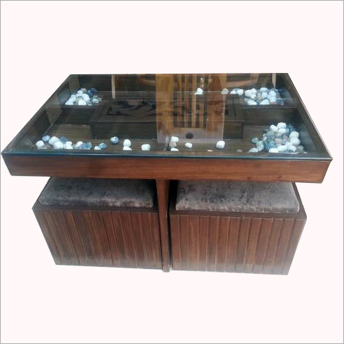 4 Seater Coffee Table With Stored Home Furniture