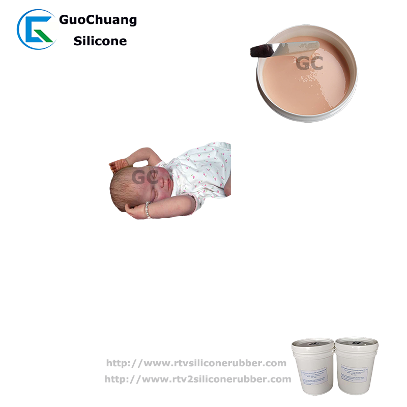 Platinum Medical Grade Liquid Silicone For Reborn Baby Doll Molds Application: 1)make Soft Products