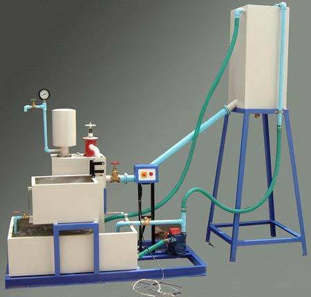 Fluid Mechanics Lab Equipment - Color: Blue White