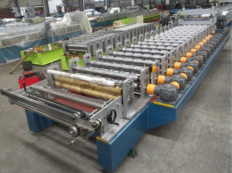 High Speed Step Tile Machine With Gear Box Transmission