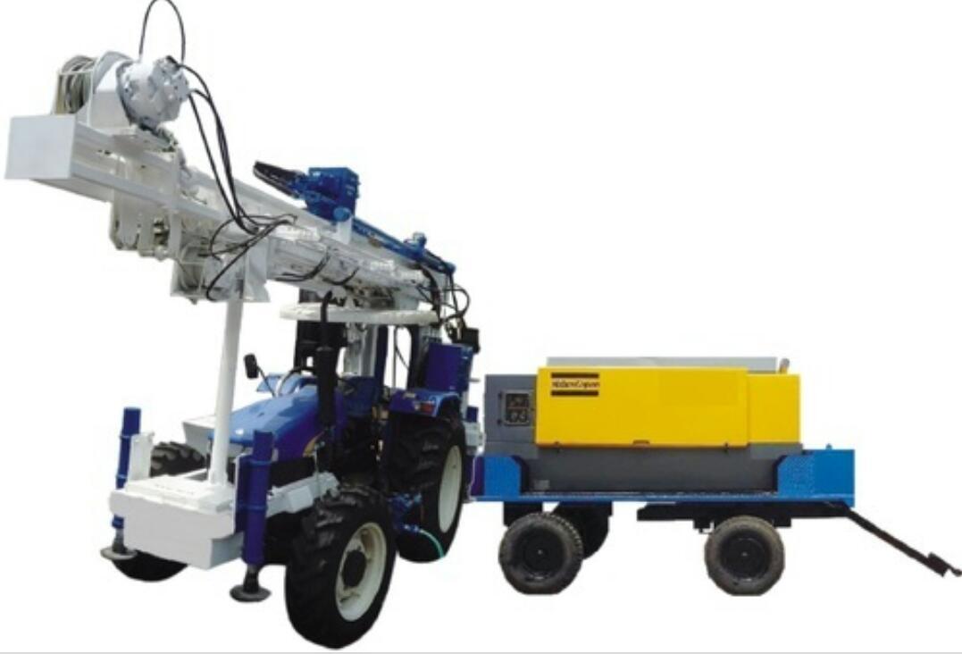 Semi-automatic 150 Meter Tractor Soil Investigation Drilling Rig
