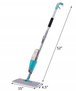 Gary Spray Floor Mop Kit With 3 Reusable Microfiber Pads