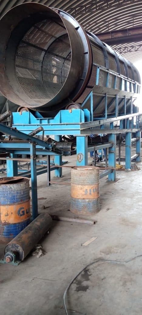 Tromill Plant - Semi-automatic, Plc Controlled | Heavy-duty, Low-noise, High Durability, High Capacity For Municipal Solid Waste Screening