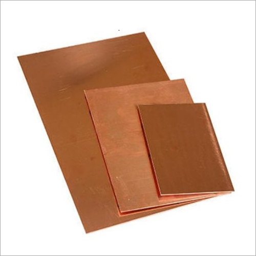 Copper Plate - Customized Thickness in Millimeters, Rigid Material with Various Grades and Elegant Copper Color