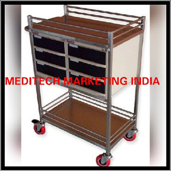 Stainsteel Ss Medicine Table 6 Drawer