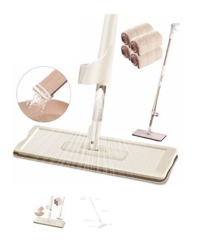 Self Wringing Microfiber Spray Mop Kit
