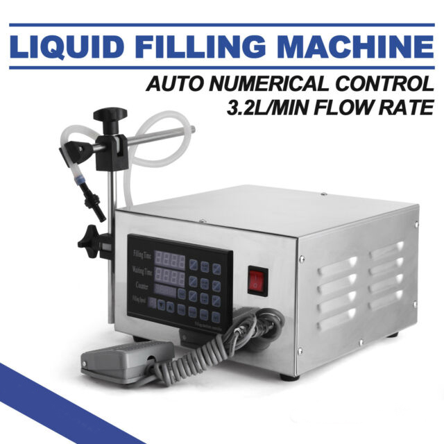 Automatic Liquid Filling Machine - Stainless Steel, 240x175x160 Mm , 220 Voltage, 5 Ml-1000 Ml Capacity, Plc Control, Highly Efficient, Rust Proof, Low Power Consumption