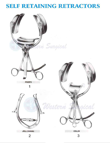 Self Retaining Retractors By Western Surgical