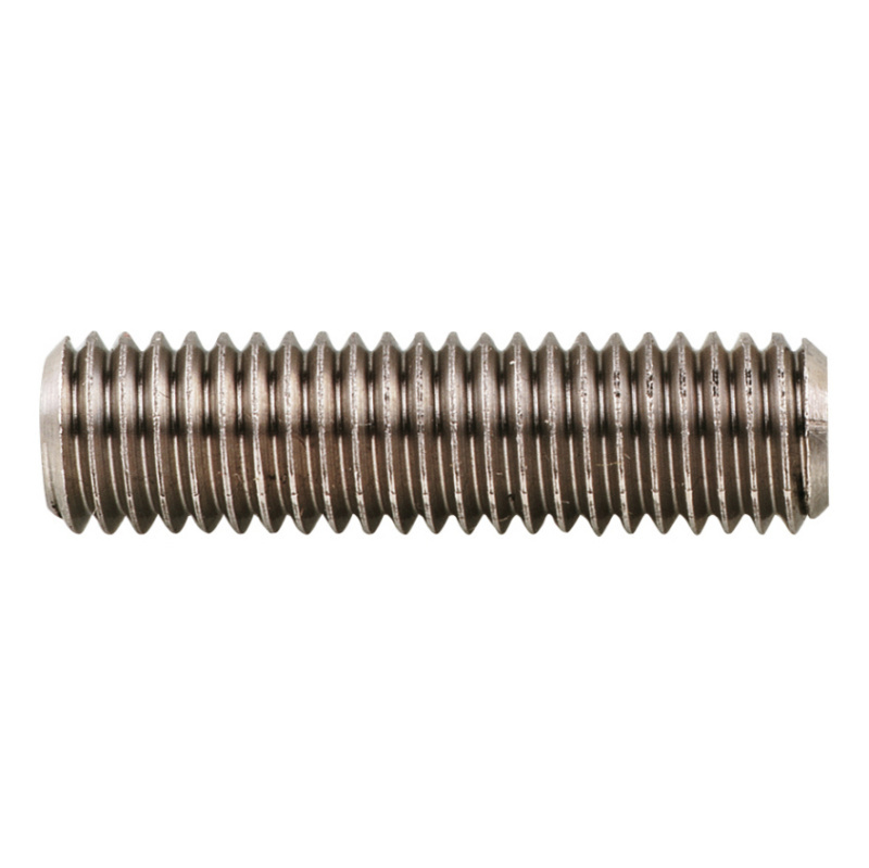 Flat Point Grub Screw - Stainless Steel, Available In All Sizes | Silver Color, High-quality Fastening For Industrial Usage
