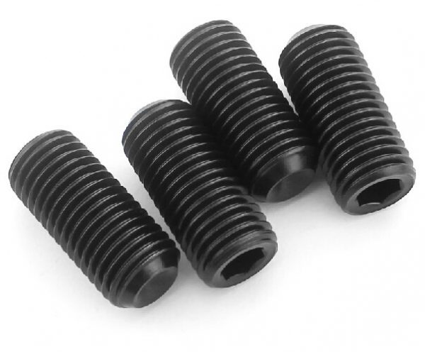 Flat Point Grub Screw - Stainless Steel, Available In All Sizes | Silver Color, High-quality Fastening For Industrial Usage
