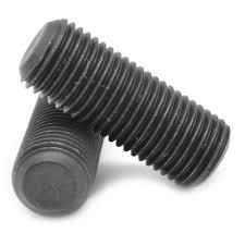 Flat Point Grub Screw - Stainless Steel, Available In All Sizes | Silver Color, High-quality Fastening For Industrial Usage