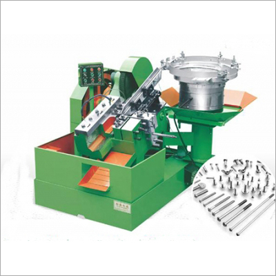 Vibration Plate Type Threading Machine With Gear Exposed