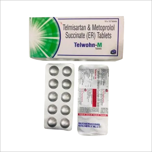 टेल्मिसाटन मेटोप्रोलोल टैबलेट