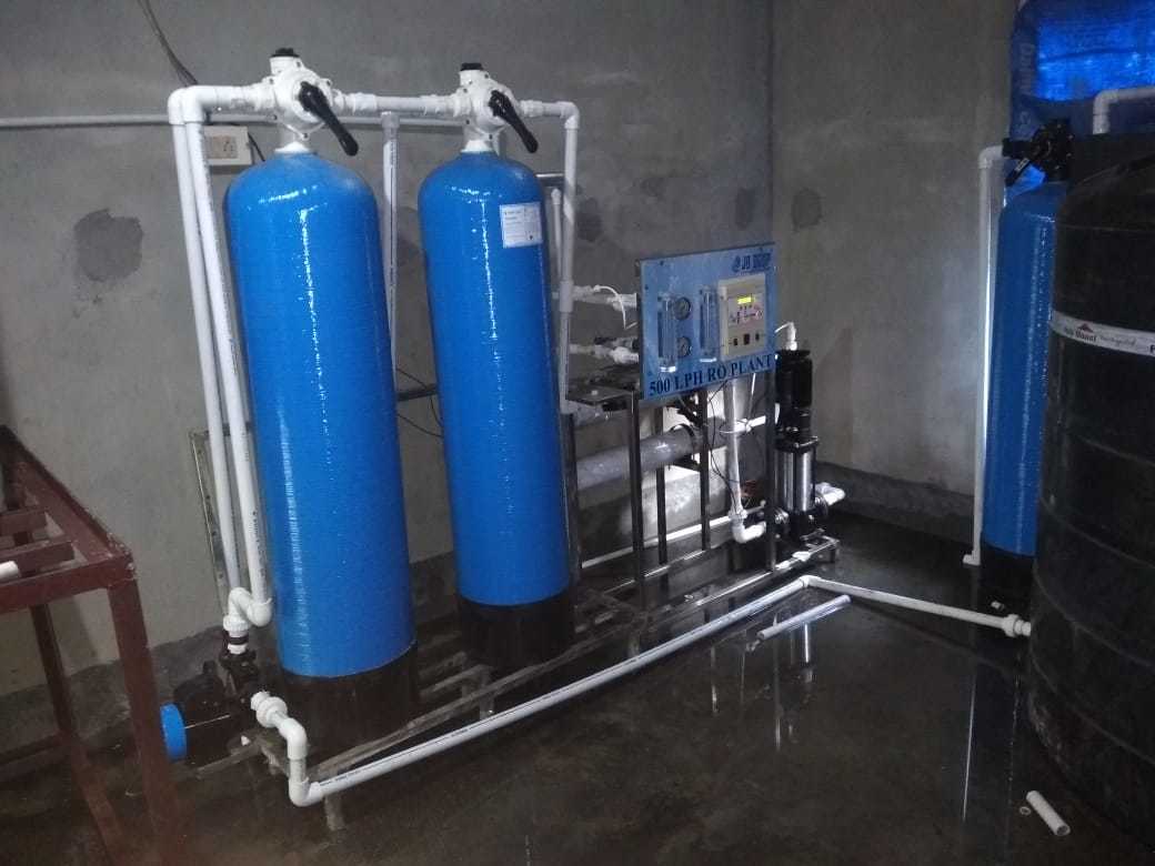 500 Lph Ro Plant - Frp & Ss, Automatic & Manual Operation | Plug & Play, >5 Filtration Passes, 65-70% Water Recovery