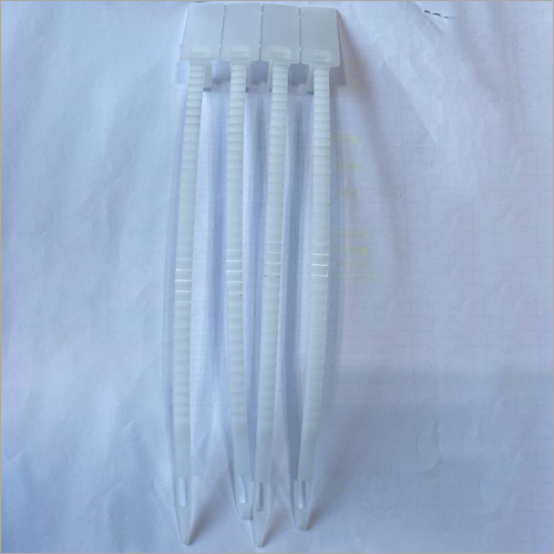 Plastic Cable Tie - Nylon Material, Customizable Lengths And Dimensions, Available In Various Colors | Lightweight, Flexible, Durable For Industrial And Commercial Use