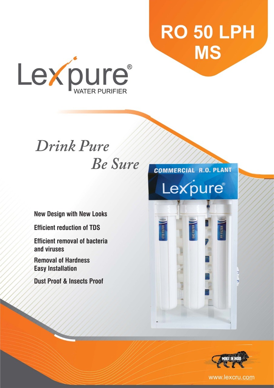 50 Lph Ro Purifier System Installation Type: Cabinet Type