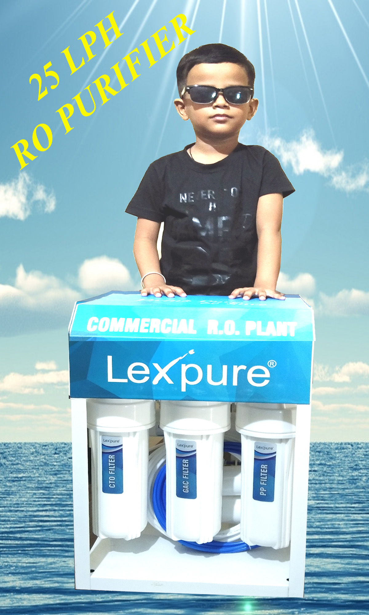 50 Lph Ro Purifier System Installation Type: Cabinet Type