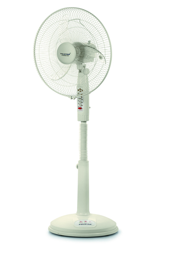 आइवरी पेडस्टल स्टैंड फैन