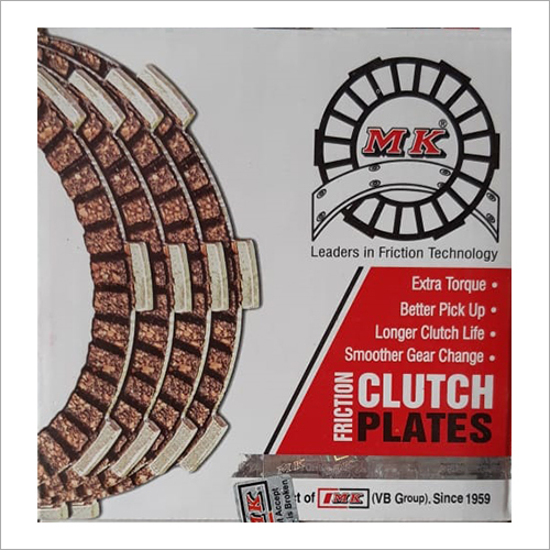 Clutch Plate - Highly Rugged Steel, Compatible with Two-Wheeler Clutch Assembly, Long Service Life Under Extreme Pressure & Heat