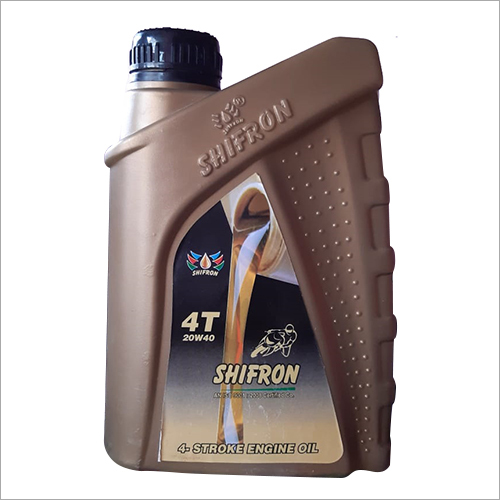 4t 20w40 Engine Oil - Liquid Form, Ideal For Petrol Engines | Designed For Two Wheelers In Convenient Plastic Bottle Packaging