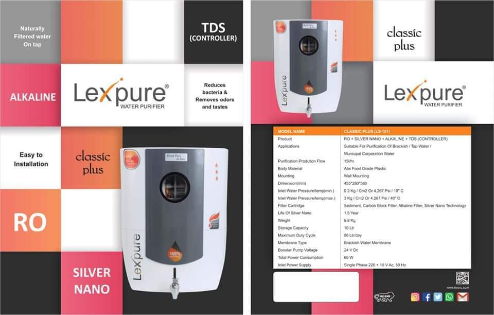 Lexpure Classic Plus Installation Type: Wall Mounted