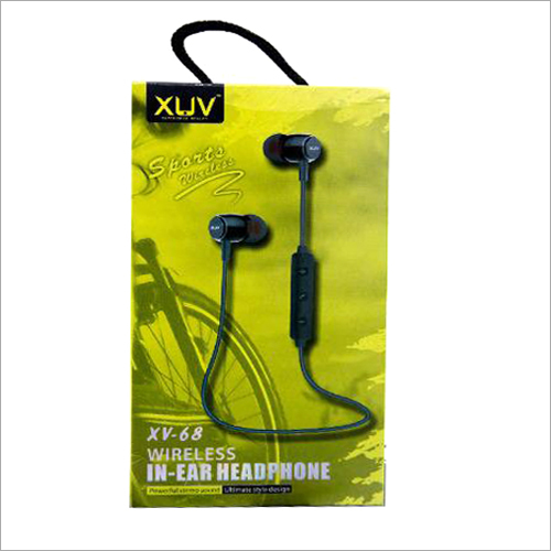 Wireless In Ear Headphone Body Material: Rubber & Metal