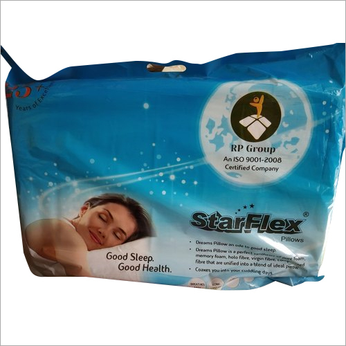 Super Softy PU Foam Pillow - PU Foam Material, All Sizes Available, White Color | Light in Weight, Smooth Texture, Home Textile Application