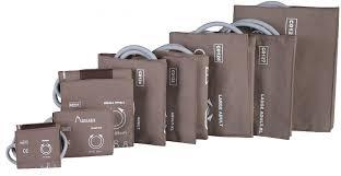 Nibp Cuff - Rexine Material, Cuff Range 15-35 Cm, Brown Color, Tpu Cable With Polyester Closure | Suitable For Patients, Hospital Use