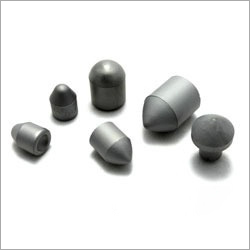 Mining Button Bit - WC+Co Material, Grey Color | High Wear Resistance, Polished Surface Treatment