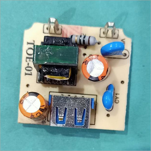 1 Amp 1 USB Charger PCB - 1.5 Amp Output for Micro USB, USB, Mini USB | Portable Design, Woven Glass Body, PCB Construction