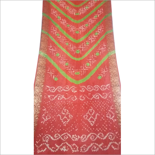 Ladies Tie Dye Silk Saree - Printed Design, Hypoallergenic Material, Compatible with All Skin Types | Ideal for Rainy, Spring, Summer, and Winter Seasons