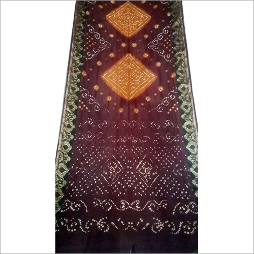 Silk Handwork Bandhani Saree - Lightweight Silk, Captivating Printed Design, All-Season Wear | Odor Resistant, Comfortable Traditional Attire