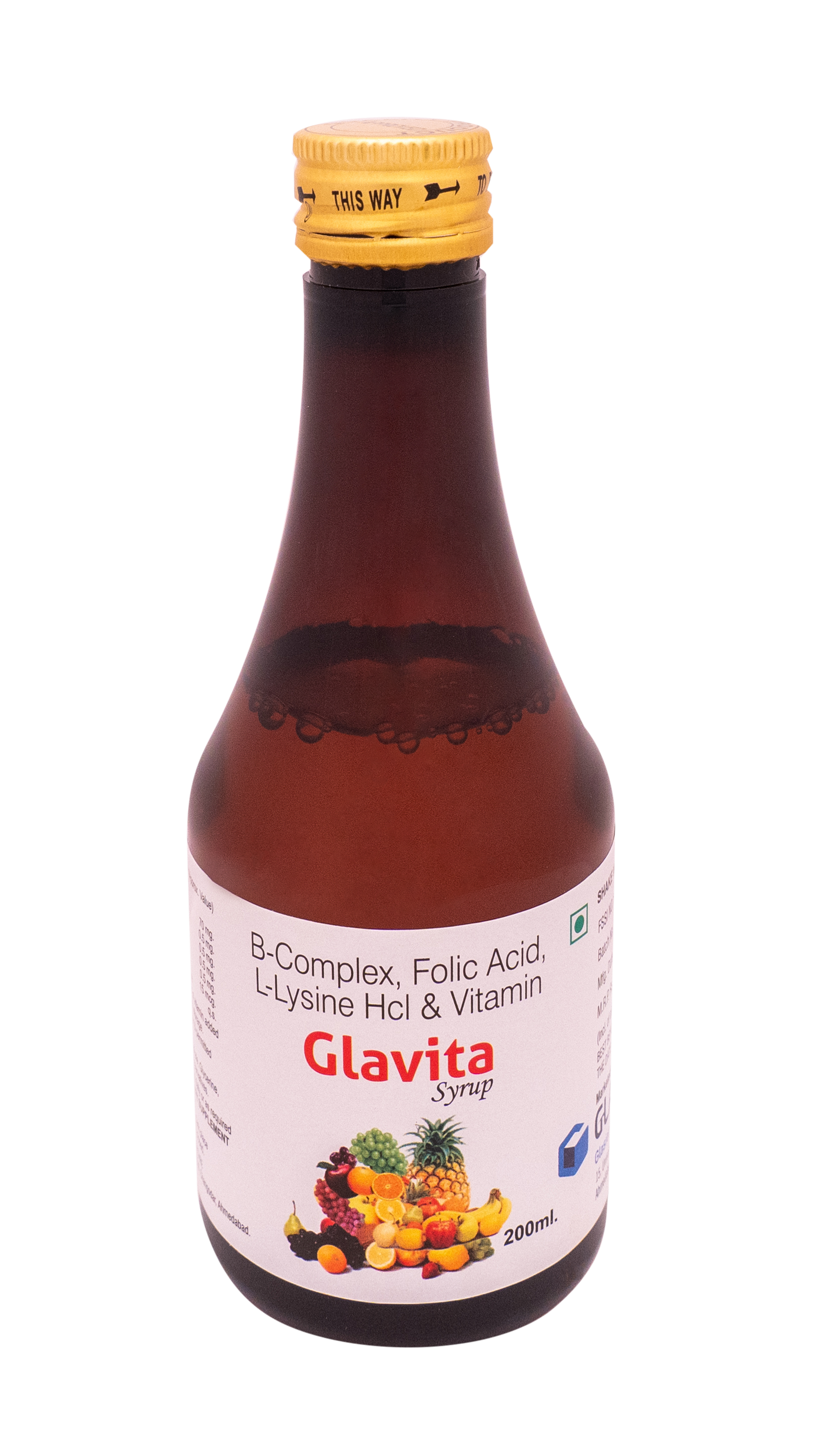 B Complex Syrup Dosage Form: Liquid