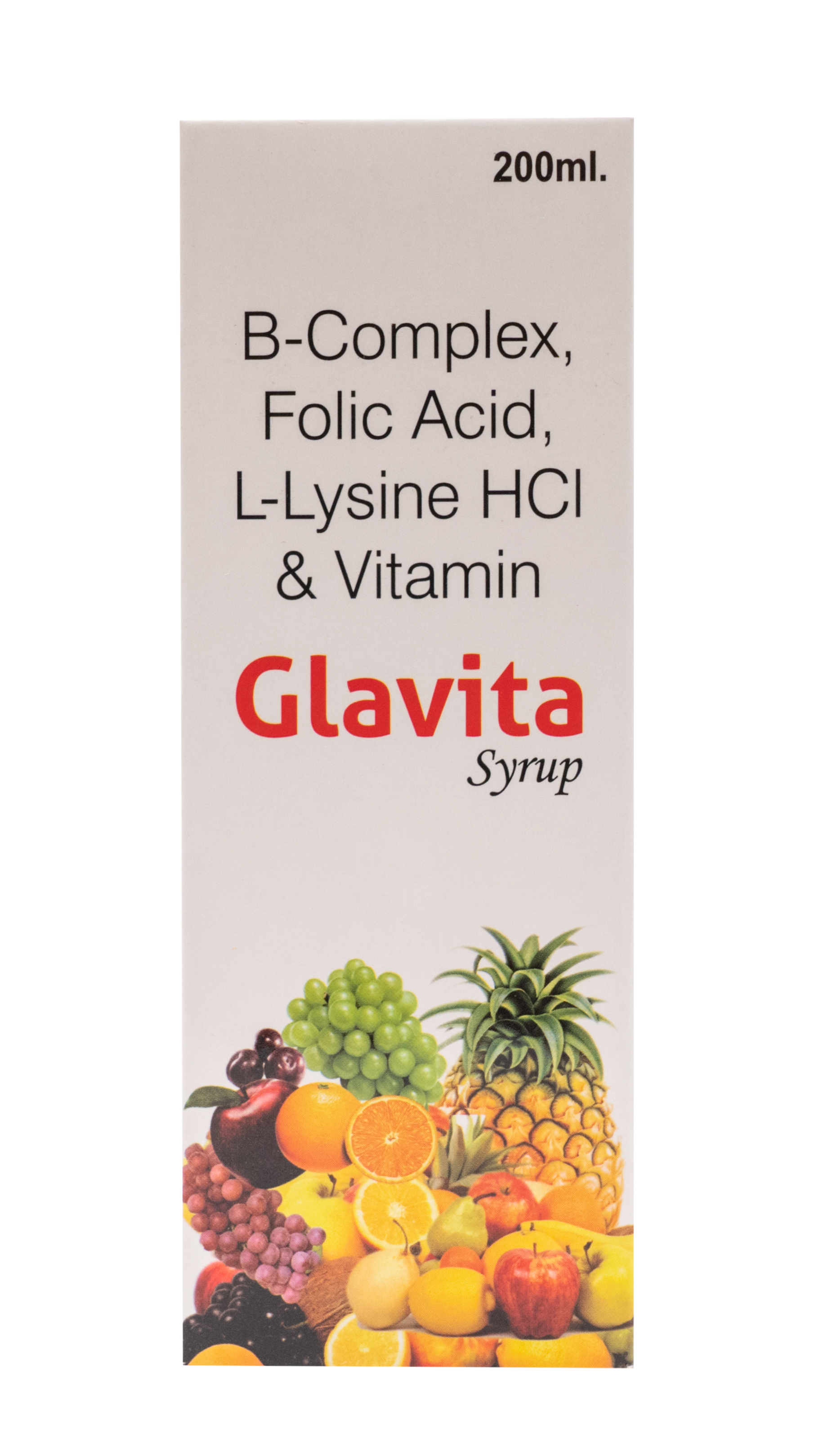 B Complex Syrup Dosage Form: Liquid