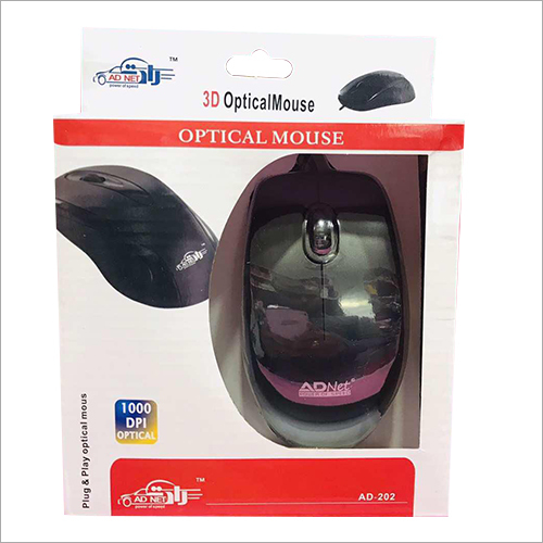 Black 3d Optical Mouse