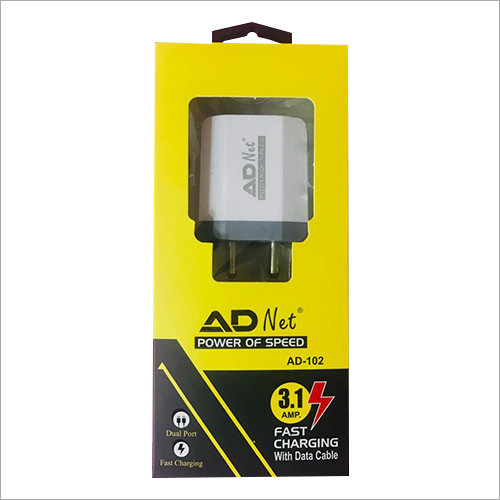 3.1 Amp Mobile Fast Charger - Electrical Power Source , Durable Design and Elegant White Color for Reliable Performance