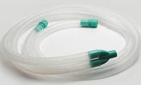 Ventilator Circuit Tube Kit - Plastic Material, Customized Dimensions, Transparent & White Color | Portable, Flexible Design For Icu & Ot Use